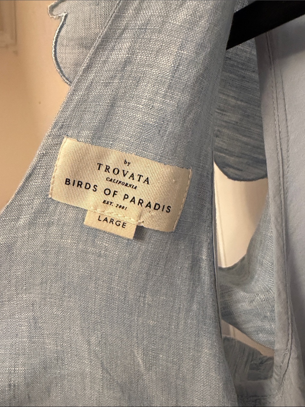 Trovata ROSA DRESS SKY LINEN - Picture 14 of 16